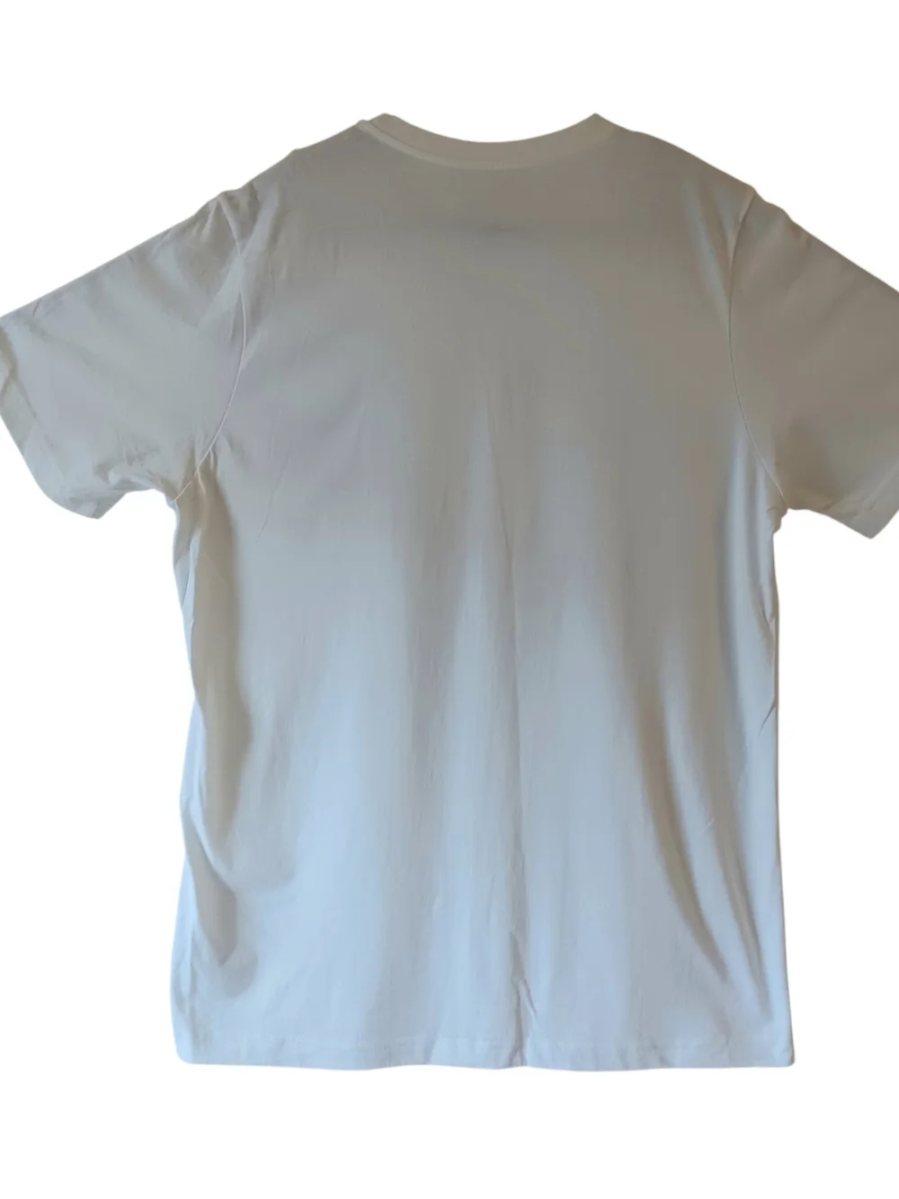 Adidas men's white short-sleeve activewear graphic t-shirt size L